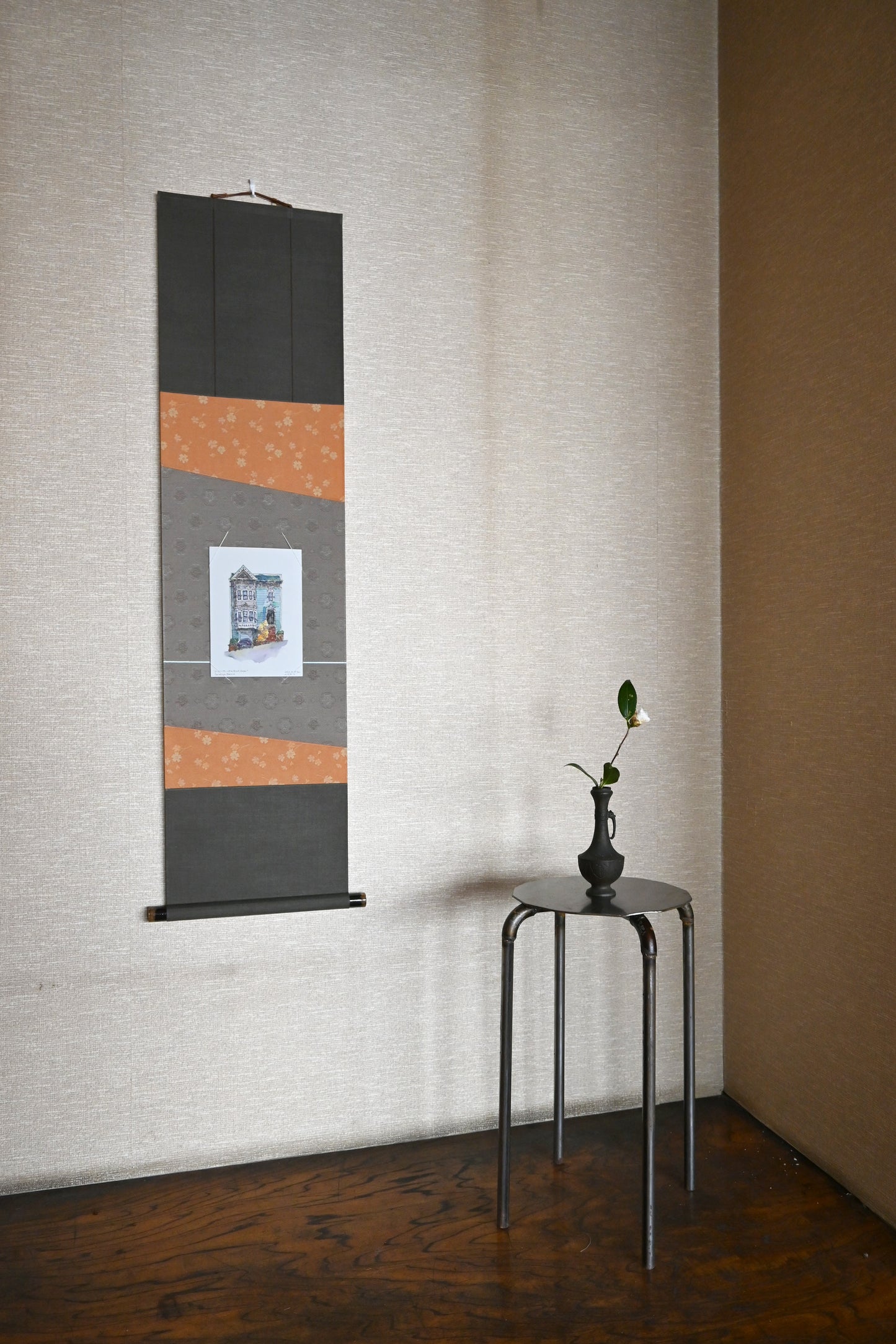 Victorian Painting on Kakejiku.