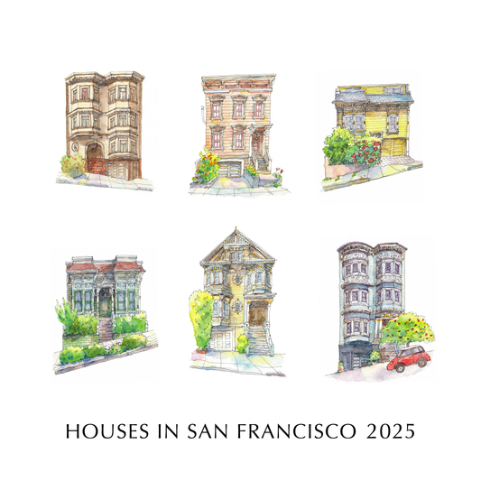 Calendar 2025_ Houses in San Francisco