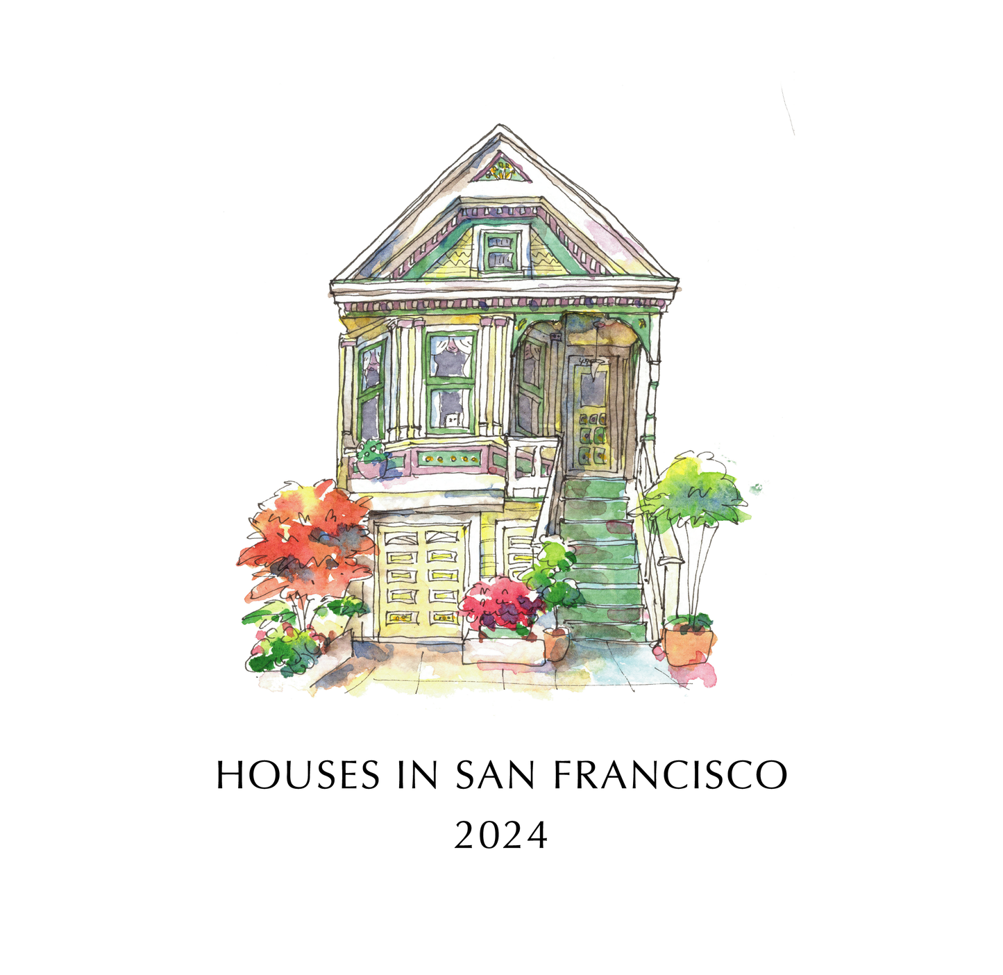 カレンダー2024 　Victorian House Calendar